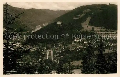 AK / Ansichtskarte Leutenberg Thueringen Von der Wandslebshuette gesehen Kat. Leutenberg