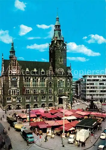 AK / Ansichtskarte Elberfeld Wuppertal Marktplatz Kat. Wuppertal