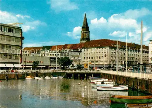 AK / Ansichtskarte Kiel Bootshafen Kat. Kiel