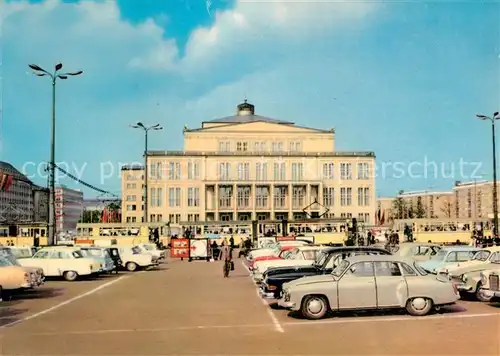 AK / Ansichtskarte Leipzig Oper am Karl Marx Platz Kat. Leipzig