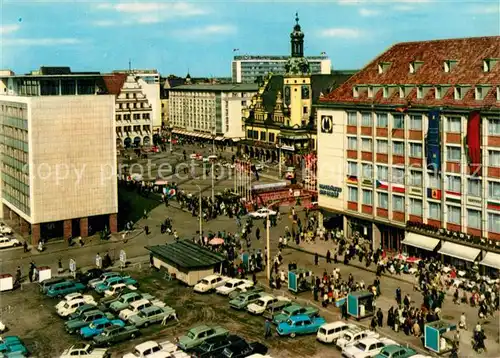 AK / Ansichtskarte Leipzig Am Markt Kat. Leipzig