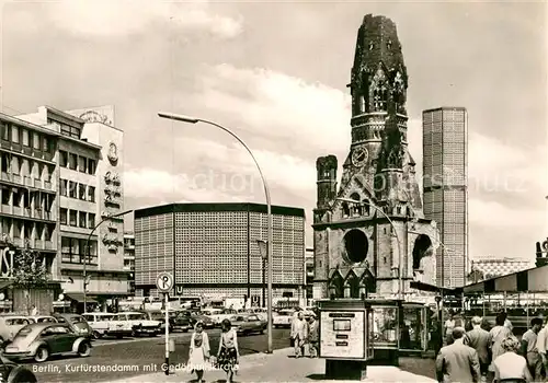 AK / Ansichtskarte Berlin Kurfuerstendamm Gedaechtniskirche Kat. Berlin