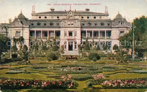 AK / Ansichtskarte Frankfurt Main Palm Garden Palmengarten Gesellschaftshaus Kat. Frankfurt am Main