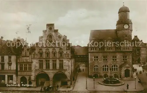 AK / Ansichtskarte Dortmund Rathaus Kat. Dortmund