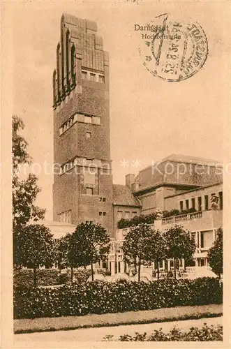 AK / Ansichtskarte Darmstadt Hochzeitsturm Kat. Darmstadt