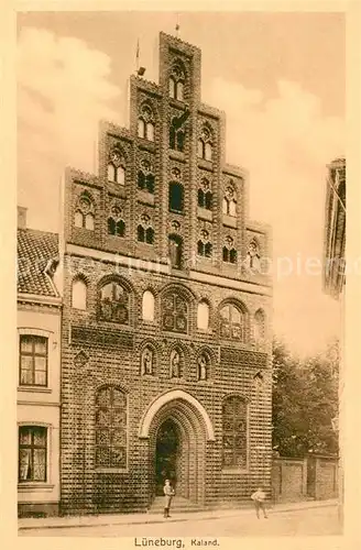 AK / Ansichtskarte Lueneburg Kaland altes Giebelhaus Kat. Lueneburg