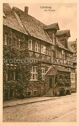 AK / Ansichtskarte Lueneburg Am Werder Kat. Lueneburg