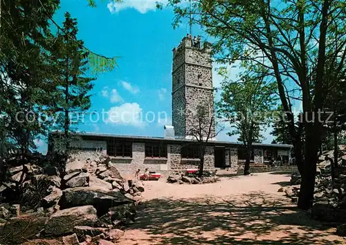 AK / Ansichtskarte Fichtelberg Bayreuth Berggaststaette Asenturm Kat. Fichtelberg