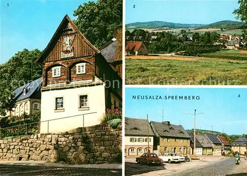 AK / Ansichtskarte Neusalza Spremberg Reiterhaus Panorama Niedermarkt Kat. Neusalza Spremberg