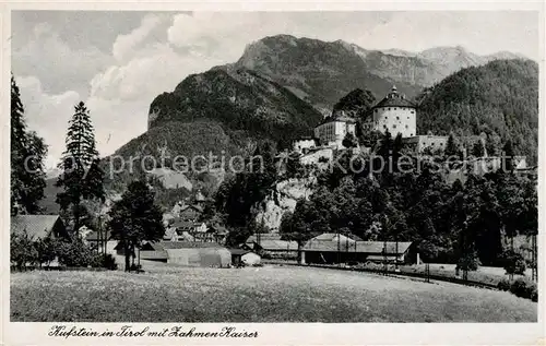 AK / Ansichtskarte Kufstein Tirol mit Zahmen Kaiser Kat. Kufstein