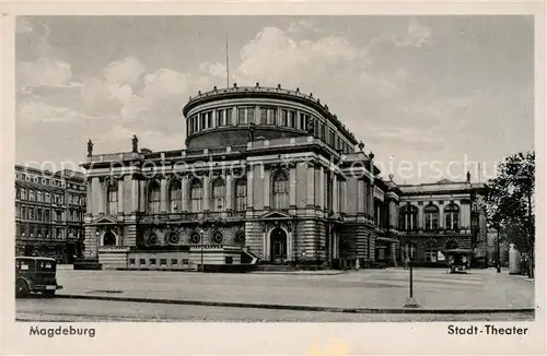 AK / Ansichtskarte Magdeburg Stadt Theater Kat. Magdeburg