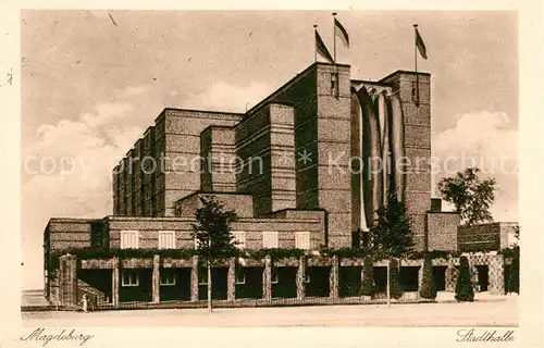 AK / Ansichtskarte Magdeburg Stadthalle Kat. Magdeburg