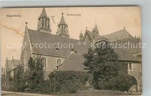 AK / Ansichtskarte Magdeburg Remtergang  Kat. Magdeburg