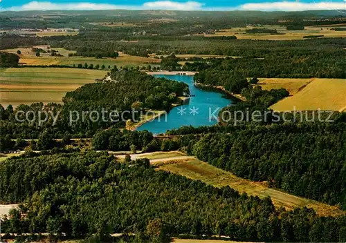 AK / Ansichtskarte Amelinghausen Lueneburger Heide Fliegeraufnahme Lopansee Kat. Amelinghausen