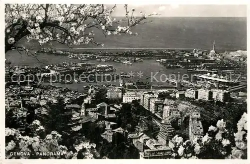 AK / Ansichtskarte Genova Genua Liguria Panorama Kat. Genova