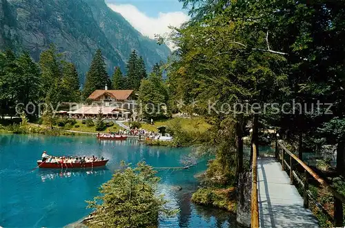 AK / Ansichtskarte Blausee BE Lac Bleu Kat. Blausee Mitholz