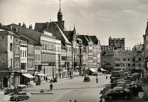 AK / Ansichtskarte Braunau Inn Stadtplatz