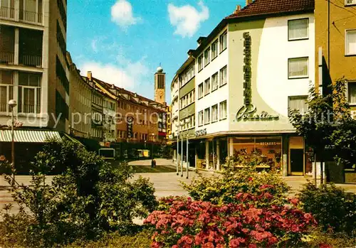 AK / Ansichtskarte Solingen Hauptstrasse und Stadtkirche Kat. Solingen