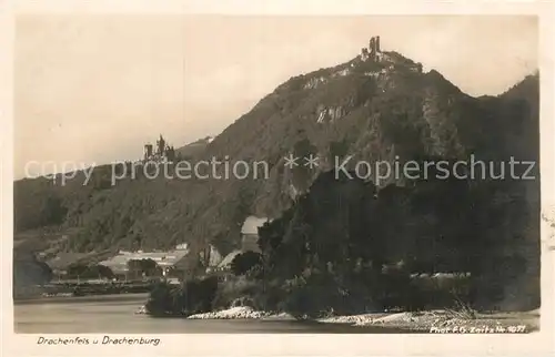 AK / Ansichtskarte Foto Zeitz F.G. Nr. 1071 Drachenfels Drachenburg  Kat. Berchtesgaden