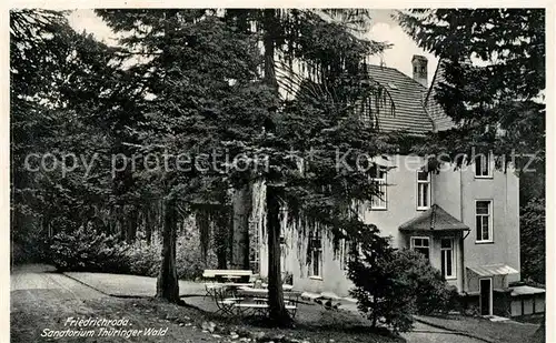 AK / Ansichtskarte Friedrichroda Sanatorium Thueringer Wald Kat. Friedrichroda