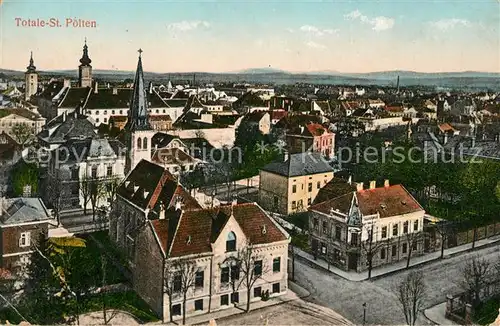 AK / Ansichtskarte St Poelten Totale Kat. St. Poelten