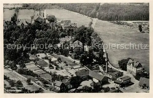 AK / Ansichtskarte Friedensau Fliegeraufnahme Kat. Moeckern Burg