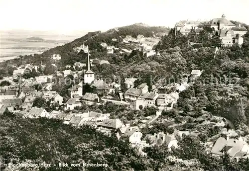 AK / Ansichtskarte Blankenburg Harz Blick vom Eichenberg Kat. Blankenburg