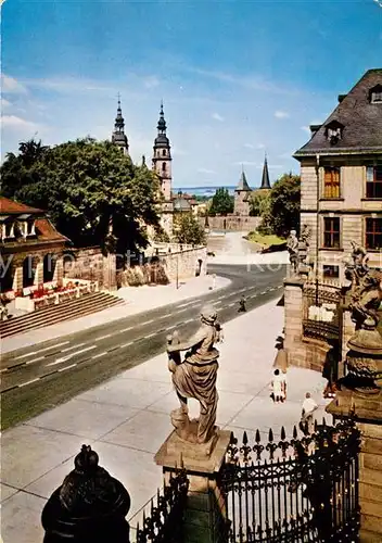 AK / Ansichtskarte Fulda Schloss Hauptwache Michaelskirche Kat. Fulda