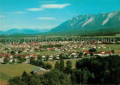 AK / Ansichtskarte Mauthausen Piding Panorama mit Untersberg Kat. Piding