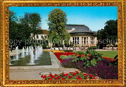 AK / Ansichtskarte Bad Salzuflen Kurhaus Wasserspiele Kat. Bad Salzuflen