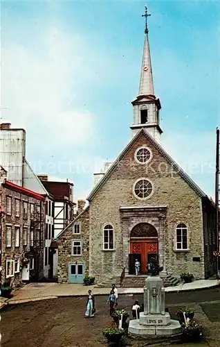 AK / Ansichtskarte Quebec Eglise Church Notre Dame des Victoires Kat. Quebec