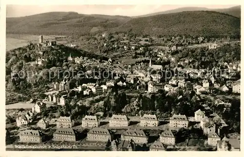 AK / Ansichtskarte Koenigstein Taunus Fliegeraufnahme Kat. Koenigstein im Taunus