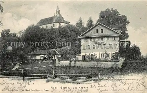 AK / Ansichtskarte Flueeli Ranft Gasthaus und Kapelle Kat. Flueeli Ranft