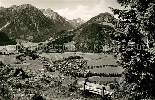 AK / Ansichtskarte Bad Oberdorf mit Breitenberg Rotspitze und Entschenhorn Kat. Bad Hindelang