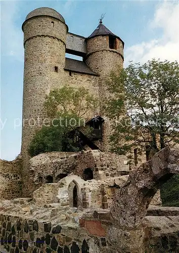 AK / Ansichtskarte Greifenstein Hessen Schlossruine Kat. Greifenstein