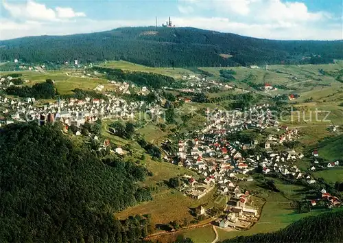 AK / Ansichtskarte Niederreifenberg Fliegeraufnahme mit Feldbergblick Kat. Schmitten