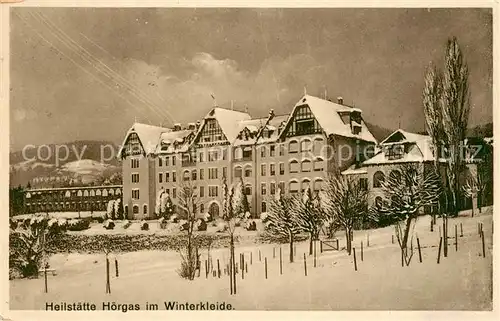 AK / Ansichtskarte Hoergas Kursanatorium Winter