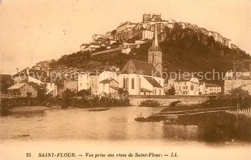 AK / Ansichtskarte Saint Flour Cantal Kirche Panorama Kat. Saint Flour