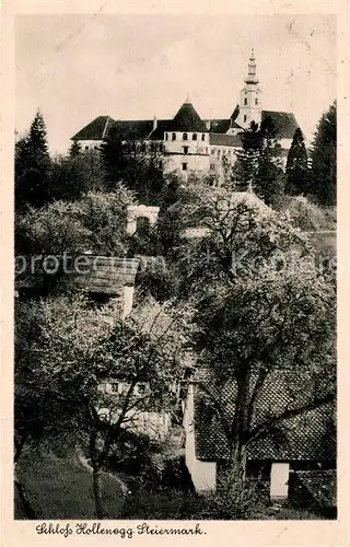 AK / Ansichtskarte Hollenegg Schloss Kat. Hollenegg