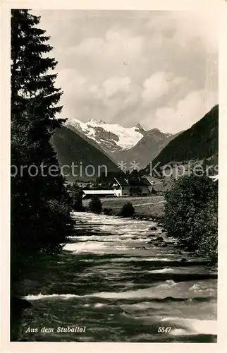 AK / Ansichtskarte Stubaital Panorama Kat. Neustift im Stubaital