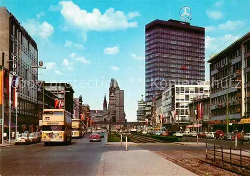 AK / Ansichtskarte Berlin Tauentzienstrasse Gedaechtniskirche Europa Center Kat. Berlin