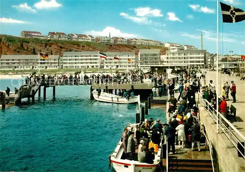 AK / Ansichtskarte Insel Helgoland Ausbootung Kat. Helgoland