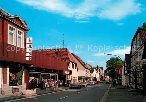 AK / Ansichtskarte Petershagen Weser Mindener Strasse Kat. Petershagen