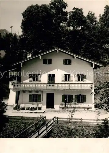 AK / Ansichtskarte Ramsau Berchtesgaden Betriebserholungsheim Kat. Ramsau b.Berchtesgaden