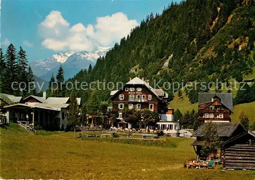 AK / Ansichtskarte Badgastein Hoteldorf Gruener Baum mit Stubnerkogel Kat. Bad Gastein