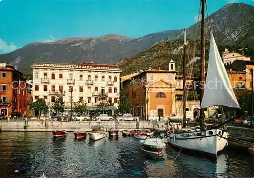 AK / Ansichtskarte Malcesine Lago di Garda Il porticciuolo Kat. Malcesine