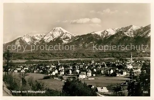 AK / Ansichtskarte Villach Kaernten Mittagskogel Kat. Villach