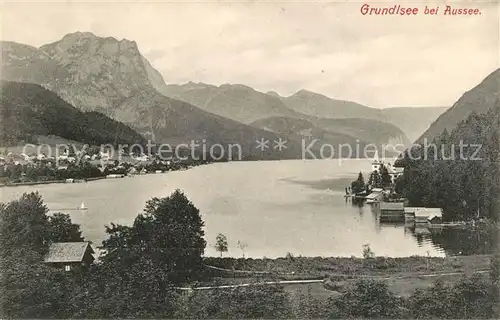 AK / Ansichtskarte Grundlsee Steiermark Panorama Aussee Kat. Grundlsee