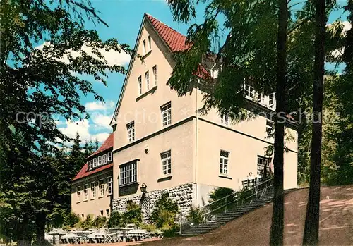 AK / Ansichtskarte Oerlinghausen Bielefelder Naturfreundehaus Toensberg  Kat. Oerlinghausen