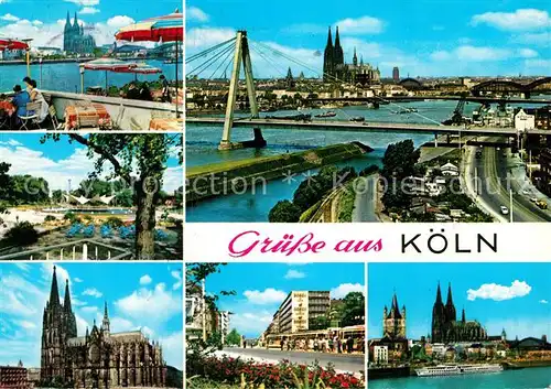 AK / Ansichtskarte Koeln Rhein Dom Kat. Koeln